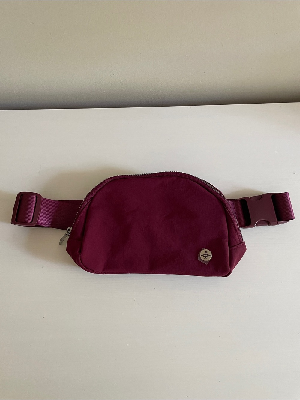 Halara Compact Travel Pouch in Deep Burgundy